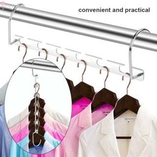 Lc soporte de Metal perchas armario ahorro de espacio Metal ropa organizador perchas