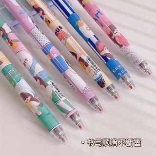 Set de bolígrafos de Gel lindos 6 piezas/bolígrafo creativo para firmas/pluma de firma de alto valor para estudiantes/estudiantes/oficina/escritura/bol (6)
