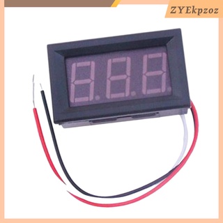 voltímetro digital amperímetro capacidad de la batería monitor dc 0-100v con pantalla luz medidor dc voltímetro voltímetro