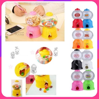 Bienestar] Mini máquina de caramelos de burbujas de Gumball dispensador de moneda banco de niños juguete para Gumballs