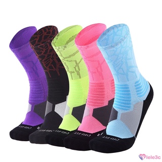 Toalla gruesa tubo inferior calcetines cómodos transpirables calcetines deportivos absorbentes de sudor Anti-fricción calcetines de baloncesto lele