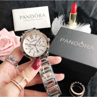 Reloj De acero inoxidable Pandora Jam Tangan Para mujer reloj femenino (1)