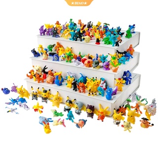 144pcs Pokemon Dolls Mini Cake Dolls Muñecas de juguete de acción-BK
