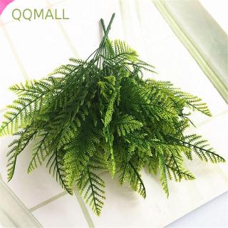 QQMALL arbustos flor hierba espárragos helecho Artificial decorativo planta