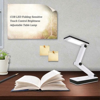Lámpara de escritorio Led plegable con Control táctil brillante para lectura/luz portátil compacta O1Z7 (6)