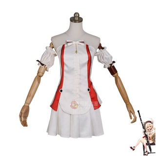 Disfraz de Anime Genshin Impact Symphony, disfraz de concierto Klee, vestido Klee, uniforme de fiesta de Halloween,