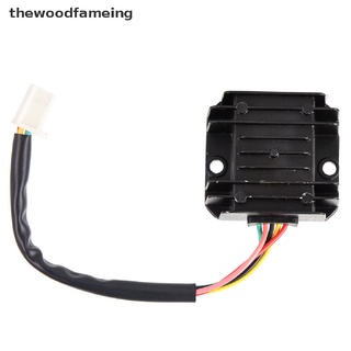 [thewoodfameing] Rectificador regulador de voltaje para motor CG125 FXD125 150CC 5 cables 5 pines Scooter [thewoodfameing]