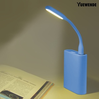 Y.W Mini lámpara de lectura portátil Flexible brillante USB LED para computadora/Laptop/PC (3)