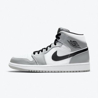 Zapatillas de baloncesto de alta calidad originales Nike Jordan aj1 zapatos grises ahumados zapatillas de deporte