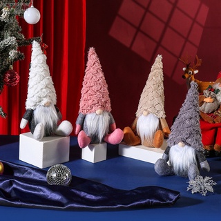 11.11 flash navidad Gnome felpa muñeca de temporada peluche sentado enano tradicional Festival elfo ventana adorno para coche de fiesta