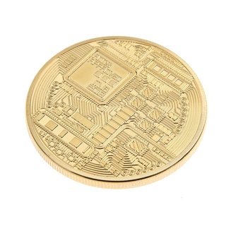 babyking1tl 10gold plateado bitcoins casascius bit moneda btc con caja de regalo (oro) (4)