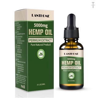 LANTHOME 5000mg 30ml H-emp Oil Body Pain Anxiety Relieve Sleep Relax Nourishment Skin Care