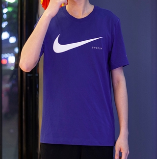 Nike Nike hombres transpirable secado rápido cuello redondo deportes entrenamiento casual de punto de manga corta camiseta db5858