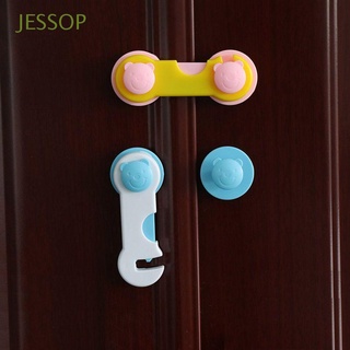 JESSOP Cartoon Baby Cabinet Lock High quality Children Security Protector Safety Door Lock Portable Anti-pinch Drawer Multifunction Wardrobe Baby Care Infant Safety Lock