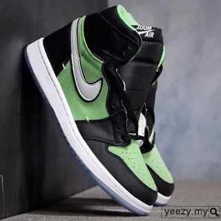 Nike Nike Air Jordan 1 High Zoom " Rage Green " Deportes Zapatos De Baloncesto # CK6637-300 (4)