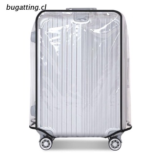 b.cl cubierta protectora de equipaje transparente completa gruesa cubierta protectora de maleta