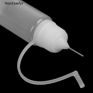 honfawfyr 10pcs 10 ml aplicador de pegamento aguja apriete botella para papel quilling diy craft *venta caliente (9)