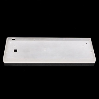 sed Frosted Acrylic Case Milk Case Shell PCB Costar Plate For 60% GH60 DZ60 Poker2 Frame Case Mini Mechanical Keyboard