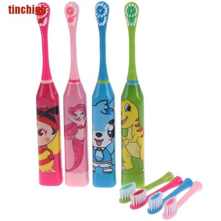 [Tinchigh] 1 pza cepillo de dientes eléctrico para niños/cepillo de dientes Sonic de dibujos animados para niños [caliente]