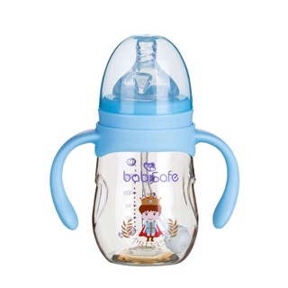 Biberón Anti-caída taza de paja 1-3 años de edad biberón Anti-caída botella de agua Ppsu (1)