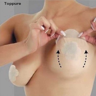 Toppure 10pcs Instant Breast Lift Bra Invisible Tape Push Up Boob Uplift Shape Enhancers .