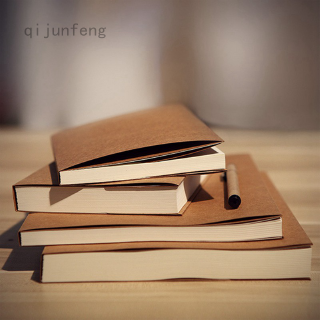 qijunfeng 32k hard back art cuaderno cuaderno de bocetos papel en blanco kraft boceto papel kraft