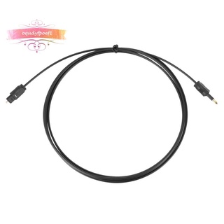 mini cable de audio óptico digital de 3.5 mm spdif 2m