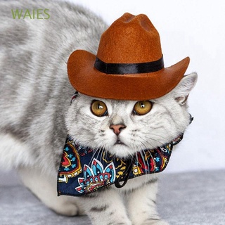 waies divertido perro sombrero perro mascotas suministros gato vaquero sombrero de halloween decoración gato disfraces foto prop cachorro occidental vaquero decoración perro disfraz