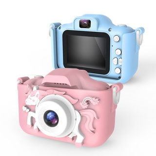 niños mini cámara lindo caballo digital cámara de vídeo niños juguetes educativos