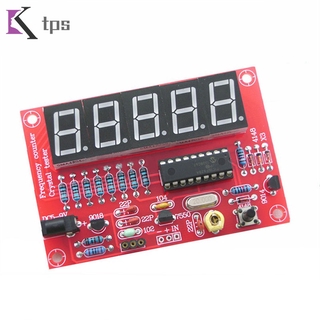 DIY Digital LED 1Hz-50MHz cristal oscilador contador de frecuencia medidor Kit probador