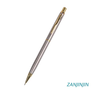 ZANJINJIN-Bolígrafo De Metal Comercial (0,5 Mm , Lápiz Mecánico , Automático , Escritura , Dibujo , Suministros Escolares)