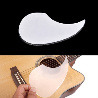 thevatipoemtot 1pc Transparent Droplets Shell Self-sticking Pickguard for Acoustic Guitar Popular goods (7)