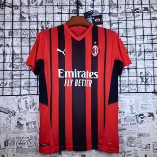 Camiseta de fútbol de la casa del AC Milan 2021-22 (1)