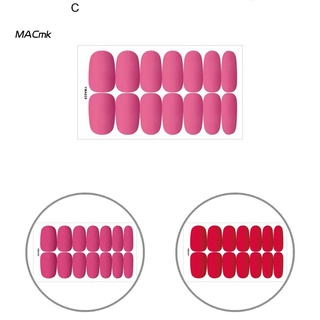 MACmk Papel Envolturas De Uñas De Alta Saturación Completas Tiras De Esmalte Pegatinas De Arte Pigmentado Para Mujer
