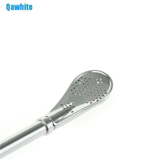 Qawhite Stainless Steel Drinking Straw Filter Tea Tool Washable Practical Tea Tools (8)
