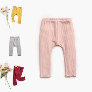 Cind ropa de bebé niñas Color caramelo flaco niños pantalones bebé Casual pantalones largos (8)