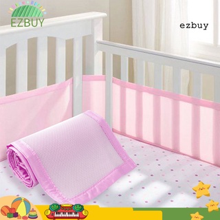 [EY] 2 pzs almohadillas de malla para cuna de bebé transpirable estándar para cuna/camas para el hogar (1)