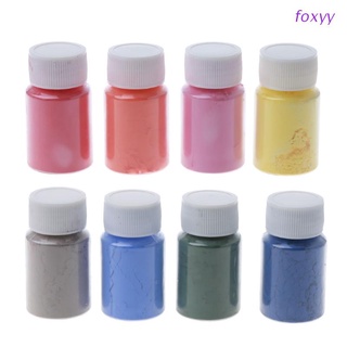 foxyy pigmento termocromático sensible al calor cambio de color polvo resina epoxi arte artesanía