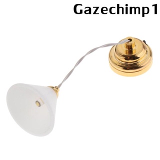[gazechimp1] Lámpara De techo Miniatura con Escala 1/12 Para dormitorio decoración