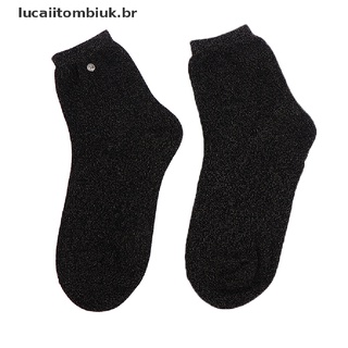 Luiukhot 1 Par De calcetines con electrodos De Fibra negra/Dispositivo De acupresión (Lucaiitombiuk)