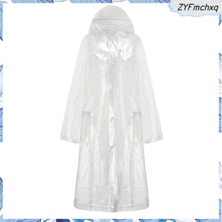 packable largo con capucha clara chaqueta de lluvia impermeable ligero impermeable poncho cortavientos ropa de abrigo