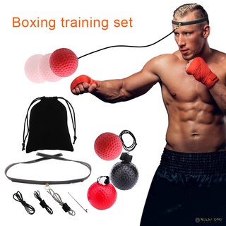boxeo punch ejercicio pelota de lucha con banda para la cabeza para reflejo velocidad de entrenamiento de boxeo