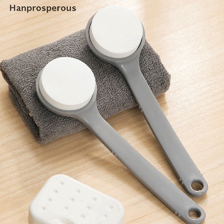Hp> esponja exfoliante de mango largo para baño exfoliante/exfoliante/equipo de limpieza