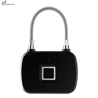 L13 Mini desbloqueo recargable Smart Lock sin llave de huellas dactilares cerradura de equipaje