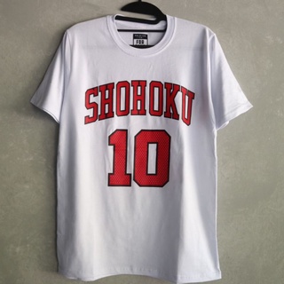 Camiseta Anime SLAM DUNK Shoku High School Baloncesto Camisa No . 10 Hanamichi Sakuragi (3)