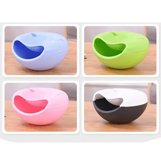 Double Layer Melon Seed Dish Dry Fruit Basket Takes Melon Seed Magic Ware