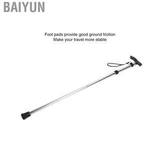 baiyun - palos profesionales de aleación de aluminio para caminar, viajes al aire libre, ancianos, caña de movilidad (3)