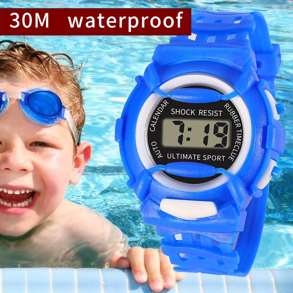 #Xsgasf reloj De pulsera Led electrónico Analógico Digital para niñas a prueba De agua