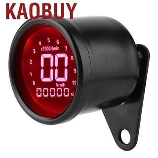 Kaobuy velocímetro Digital LCD Universal para motocicleta tacómetro medidor de aleación (8)