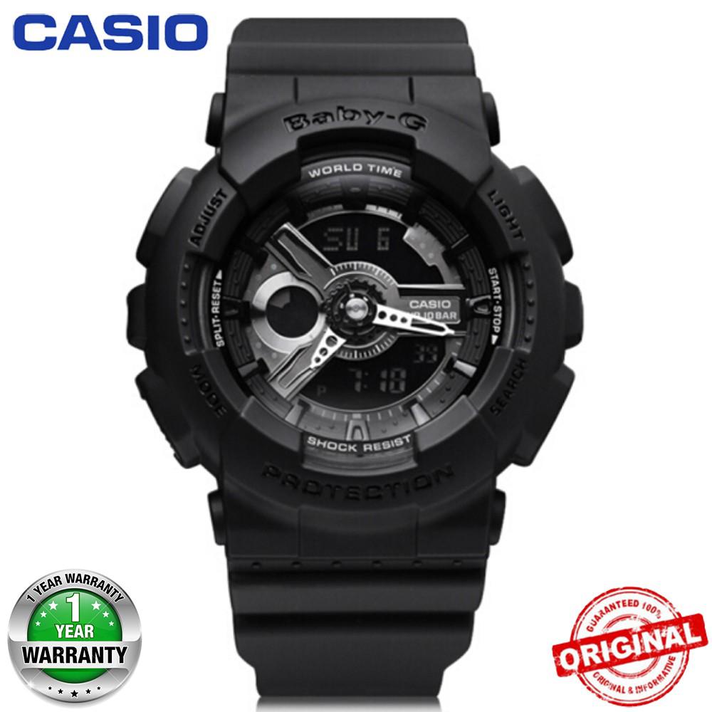 Casio Baby-G B reloj de pulsera de Color negro para mujer